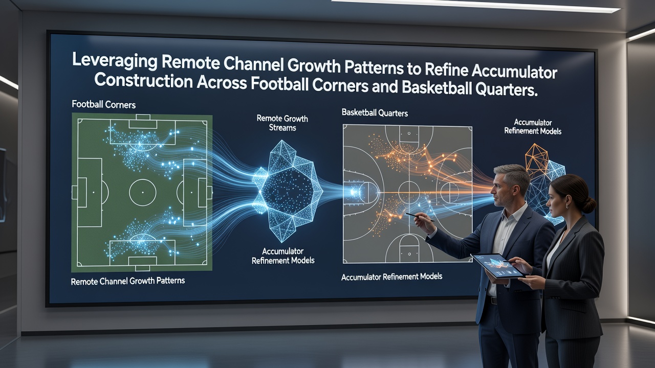 Remote betting growth charts displayed alongside football corner statistics and basketball quarter data visualizations